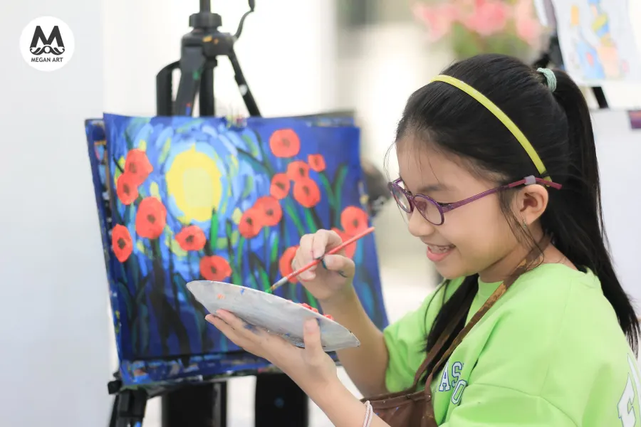 Trung tâm dạy vẽ trẻ em Megan Art - Trung Kính