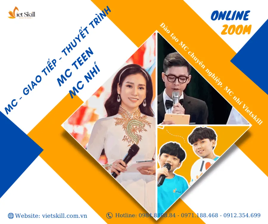 Trung tâm đào tạo MC chuyên nghiệp, MC nhí Vietskil
