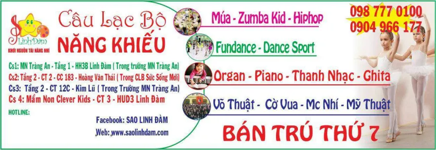 Năng khiếu thiếu nhi Sao Linh Đàm - CS3