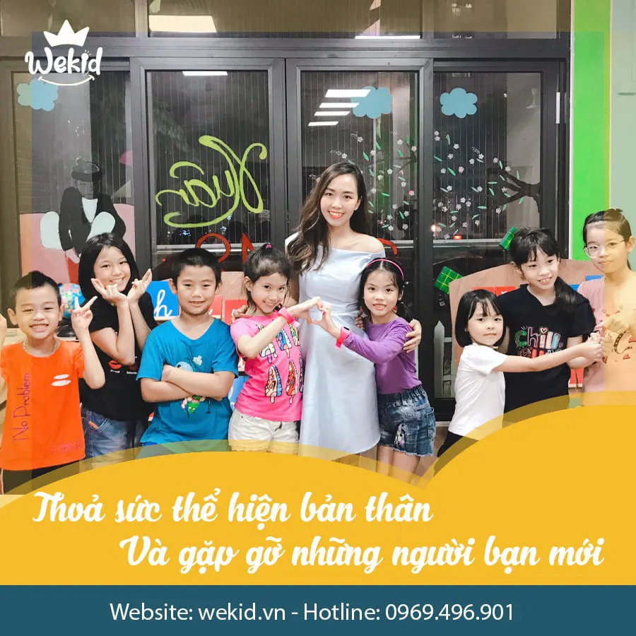 Wekid.vn - Trung tâm Đào tạo MC nhí - Kỹ năng mềm cho trẻ