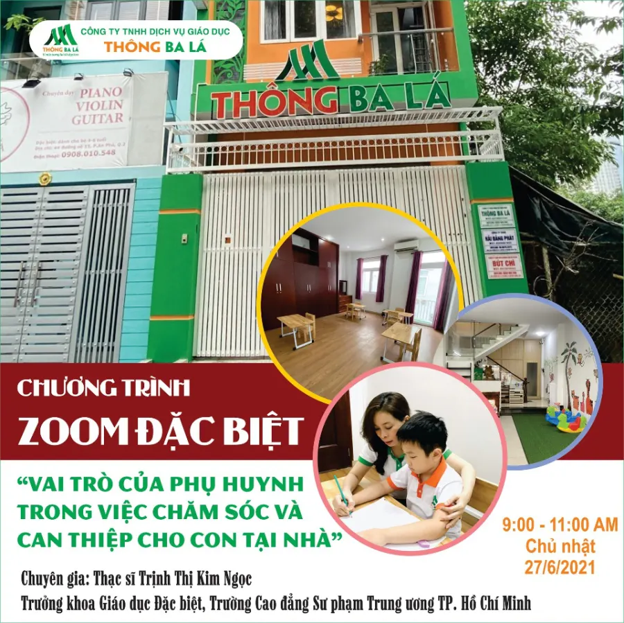 Giáo dục Thông Ba Lá - Can thiệp trẻ có nhu cầu đặc biệt và can thiệp sớm