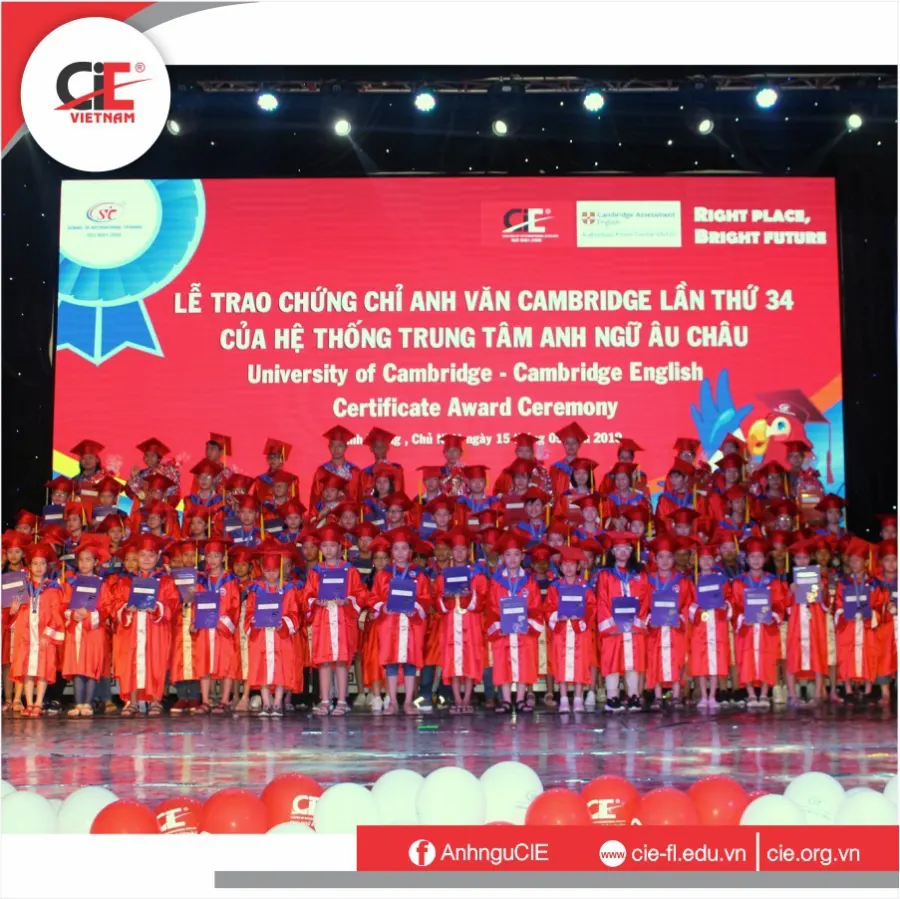 Hệ Thống Trung Tâm Anh Ngữ Âu Châu CIE - CIE Bàu Bàng