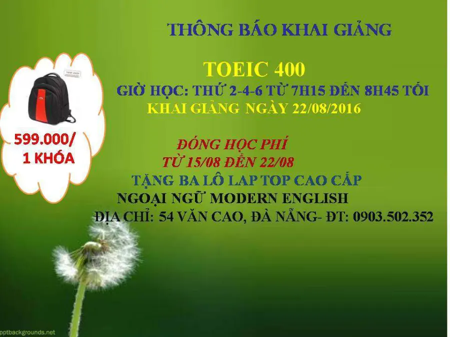 Trung Tâm Anh Ngữ Modern Đà Nẵng