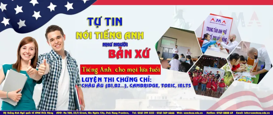 Trung Tâm Anh Ngữ AMA Đắk Nông