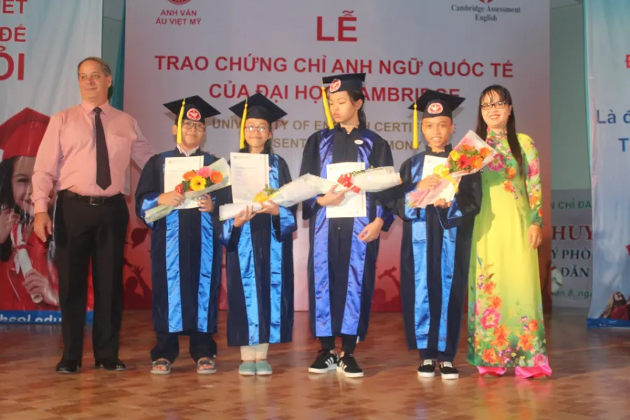 Trung Tâm Anh Văn Âu Việt Mỹ