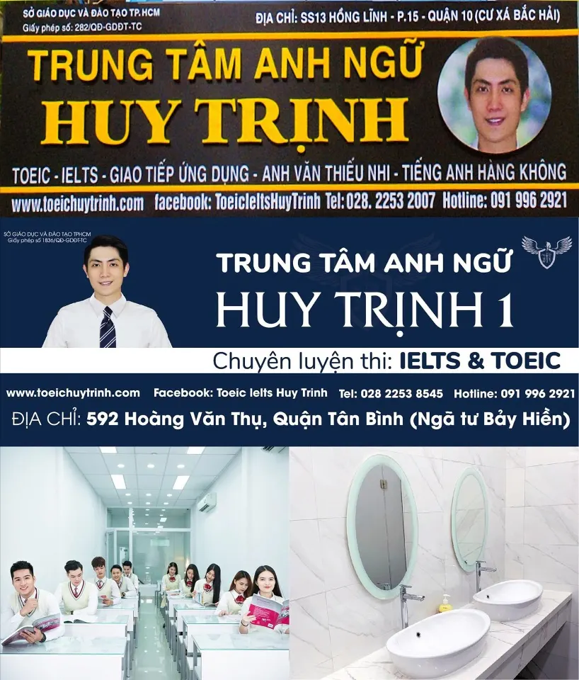 Trung Tâm Anh Ngữ Huy Trịnh (TOEIC IELTS HUY TRỊNH)