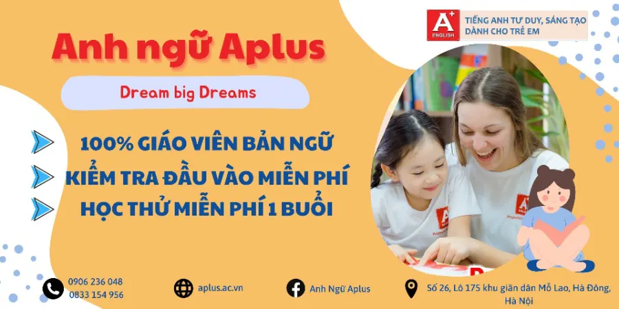 Trung Tâm Ngoại Ngữ Aplus ( A+ English )