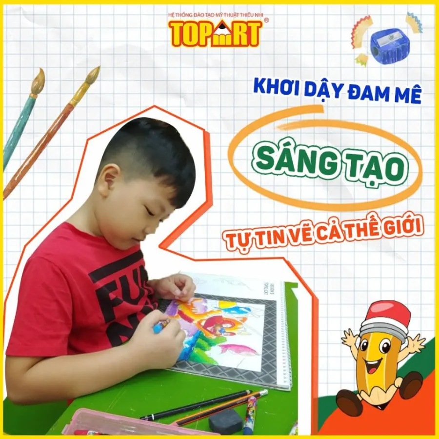 Trung Tâm Đào Tạo Mỹ Thuật Thiếu Nhi TopArt - Chi Nhánh Nhà Thiếu Nhi Thủ Đức
