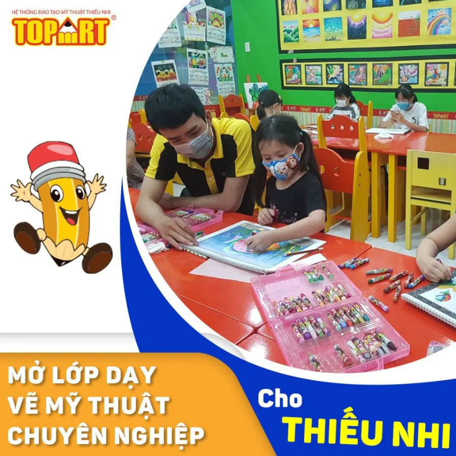Trung Tâm Đào Tạo Mỹ Thuật Thiếu Nhi TopArt - Chi Nhánh Toà Nhà RES Quận 11